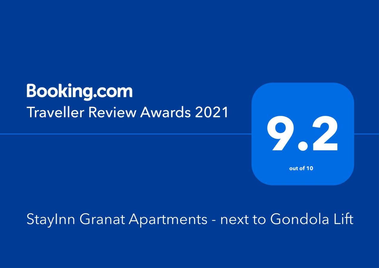 Stayinn Granat Apartments - Next To Gondola Lift Banszko Kültér fotó